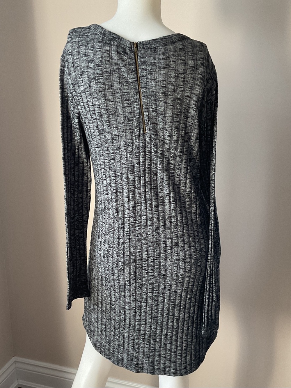 Everly Ribbed Sweater Dress - Picture 2 of 6